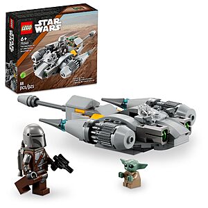 88-Piece LEGO Star Wars The Mandalorian N-1 Starfighter Microfighter Building Toy $9.20