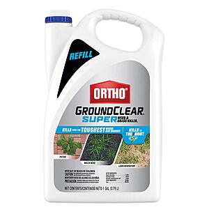 1-Gal Ortho GroundClear Super Weed & Grass Killer Refill $7 