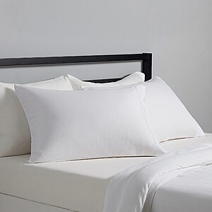 2-Count Amazon Basics Microfiber Standard Pillow Cases (Bright White) $3.60 + Free Shipping w/ Prime or on $35+