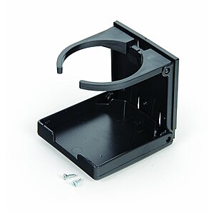 Camco Adjustable Camper / RV Drink Holder (Black) alt=