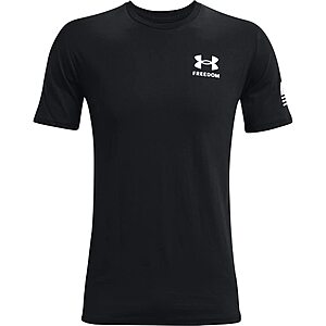 Under Armour Men's Freedom Flag Tees (All Sizes, Multiple Colors) $13.09 + Free Shipping w/ Prime or on $35+