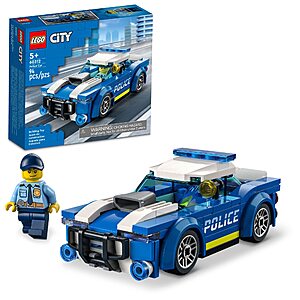 94-Piece LEGO City Police Car Building Set $4.89 + Free Shipping w/ Prime or on $35+