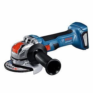 4-1/2 In. Bosch GWX18V-8N 18V X-LOCK Brushless Angle Grinder with Slide Switch (Bare Tool) $58.99 + Free Shipping