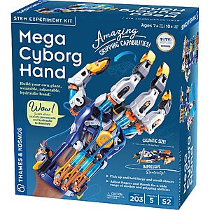 Thames & Kosmos Mega Cyborg Hand STEM Experiment Kit $15.49 + Free Shipping w/ Prime or on $35+