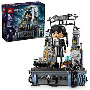 702-pc LEGO Wednesday Addams Figure Display Set (76780) $25 