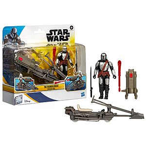 4" Star Wars Epic World of Action The Mandalorian Action Figure & Speeder Bike $9.28 + Free Shipping w/ Prime or on $35