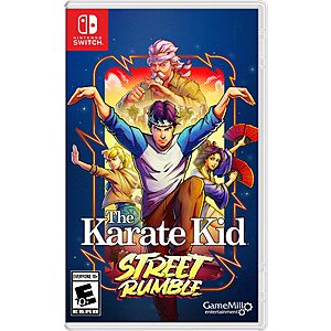 The Karate Kid: Street Rumble (Nintendo Switch) $10.00 + Free Shipping w/ Prime or on $35+