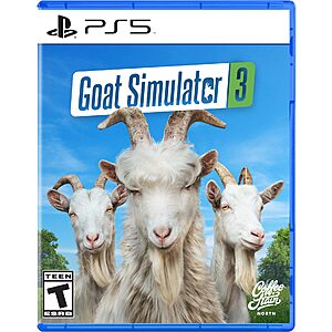 Goat Simulator 3 - PlayStation 5 $10.00 + Free Shipping w/ Prime or on $35+