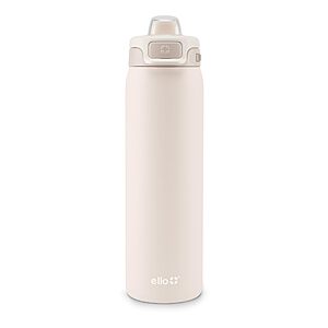 22-Oz Ello Pop and Fill Stainless Steel Insulated Water Bottle (Tonal Cream) $12.59 + Free Shipping w/ Prime or on $35+
