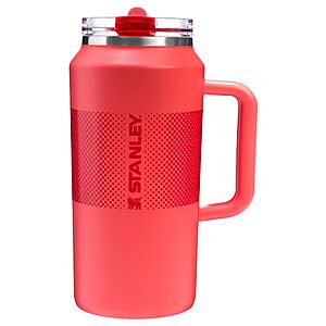 64-Oz Stanley Quencher ProTour Flip Straw Tumbler (Hot Coral Fade) $30.00 + Free Shipping w/ Prime or on $35+