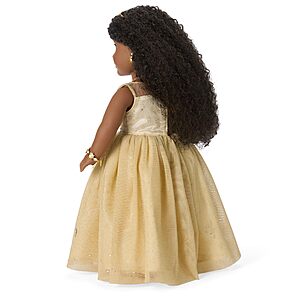 2025 American Girl Glimmering Gold Holiday Collector Doll $165.43 + Free Shipping