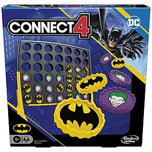Hasbro Connect 4 Batman Game $9.99 + Free Shipping w/ Prime or on $35+