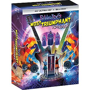 Bill & Ted's Most Triumphant Trilogy (4K/UHD) $42.99 + Free Shipping