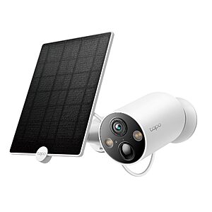 Tapo MagCam 2K Battery Smart Security Camera + A200 Solar Panel $80 + Free S&H