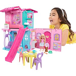 15-Piece Barbie Chelsea Pop-Up Doll House w/ Doll $25.99 + Free Shipping w/ Prime or on $35+