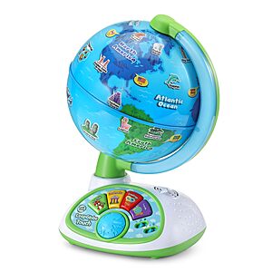 LeapFrog LeapGlobe Light-Up & Touch Interactive Electronic Globe $33 