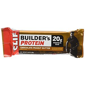 6-Count 20g Protein CLIF Bar Builders Protein Bars - Chocolate Peanut Butter $6.40 w/ S&S + Free Shipping w/ Prime or on $35