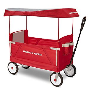Radio Flyer 3-in-1 EZ Fold Wagon w/ Canopy $76.99 + Free Shipping