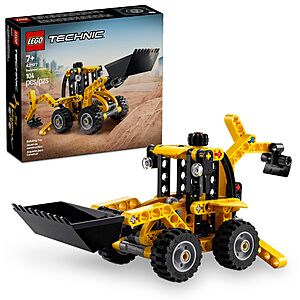 LEGO Technic Backhoe Loader Construction Toy with Back Digger, Scoop & Outriggers $6.99 + Free Shipping w/ Prime or on $35+
