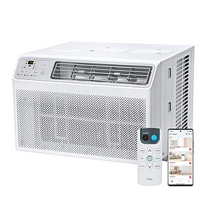 8,000-BTU TCL Smart Window Air Conditioner $160.99 + Free Shipping