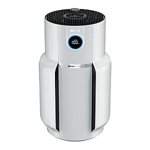 Shark NeverChange Hepa Large-Room Air Purifier Max HP302 - White