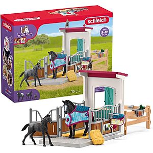 34-Piece Schleich Horse Club: Horse Box With Mare and Foal $20.30 + Free Shipping w/ Prime or on $35+