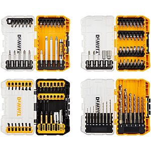 21-Piece Titanium Nitride Coated Pilot Point Drill Bit Set w/ Case (DW1361)  $20.98 + Free Shipping w/ Prime or on $35+