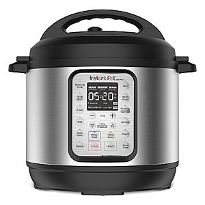 6-Quart Instant Pot Duo Plus 9-In-1 Electric Pressure Cooker