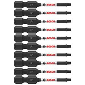 Bosch ITSQ12B 10 pc. Impact Tough 2 In. Square #1 Power Bits $5.51 + Free Shipping w/ Prime or on $35+