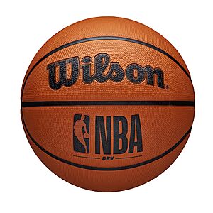 Wilson NBA DRV Basketball 27.5", 27.5 inches, Brown $9.62 + Free Shipping w/ Prime or on $35+