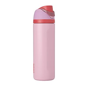 24-Oz Owala FreeSip Insulated Stainless Steel Water Bottle w/ Straw (Angel Food Cake) $23.99 + Free Shipping w/ Prime or on $35+