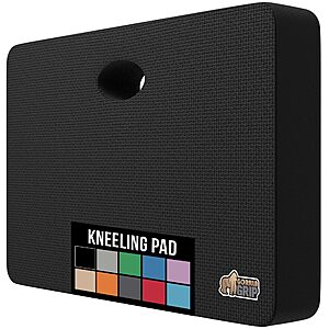 17.5" x 11" Gorilla Grip Extra Thick Foam Kneeling Pad (Black) $14.99 + Free Shipping w/ Prime or on $35+