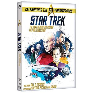 Star Trek: The Next Generation Motion Picture Collection (DVD) $8 + Free Shipping w/ Prime or on $35+