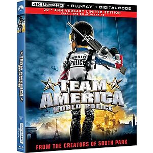 Team America: World Police (4K UHD + Blu-ray + Digital Copy)