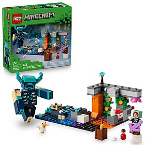 238-Piece LEGO Minecraft The Warden Encounter Building Toy Set $14 