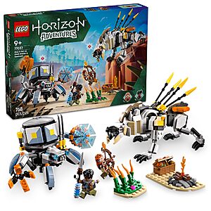 768-Pc LEGO Horizon Adventures Aloy & Varl vs. Shell-Walker & Sawtooth $29.50 