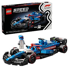 248-Piece LEGO Speed Champions - Visa Cash App VCARB 01 F1 $19.99 + Free Shipping w/ Prime or on $35+