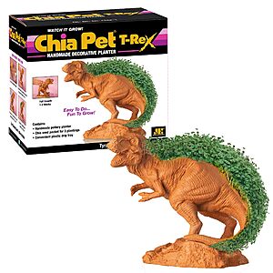 Chia Pet T-Rex - Tyrannosaurus with Seed Pack, Decorative Pottery Planter $16.09 + Free Shipping w/ Prime or on $35+