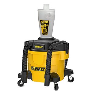 6-Gal DeWALT Cyclone Dust Separator w/ Poly Tank $81 + Free S&H