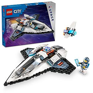 240-Piece LEGO City Interstellar Spaceship Building Kit (60430)