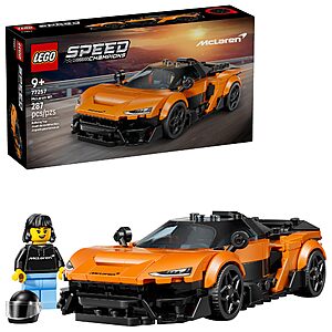 287-Pc LEGO Speed Champions McLaren W1 Race Car Toy (77257) $22.49 + Free Shipping w/ Prime or on $35+