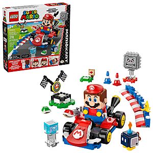 278-Piece LEGO Super Mario Interactive LEGO Mario & Kart (72043)  $41.99 + Free Shipping