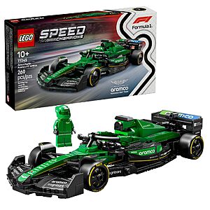269-Piece LEGO Speed Champions Aston Martin Aramco F1 AMR24 Race Car Building Set (77245) $21.99 + Free Shipping w/ Prime or on $35+