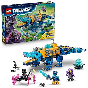 1107-Piece LEGO Dreamzzz: Season 4 - Crocodile Submarine (71512, 2026) $48.99 + Free Shipping
