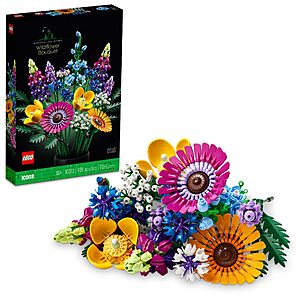 939-Piece LEGO Icons Botanical Collection Wildflower Bouquet Building Set $47.95 + Free Shipping