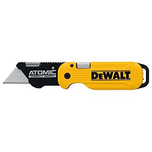 DeWALT Atomic Compact Series Push & Flip Folding Utility Knife