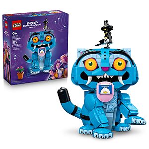 825-Pc LEGO KPop Demon Hunters Derpy Tiger & Sussie Bird Toy Building Set $56 + Free S&H