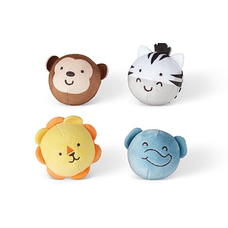 4-Piece Melissa & Doug Rollables Infant / Toddler Plush Toy (Safari Friends) $4.00 + Free Shipping w/ Prime or on $35+