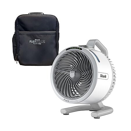 Shark FlexBreeze HydroGo Fan & Travel Bag (FA053BRN) $89.99 + Free Shipping