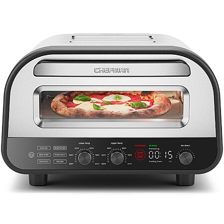 CHEFMAN Indoor Electric Pizza Oven $199.94 + Free Shipping